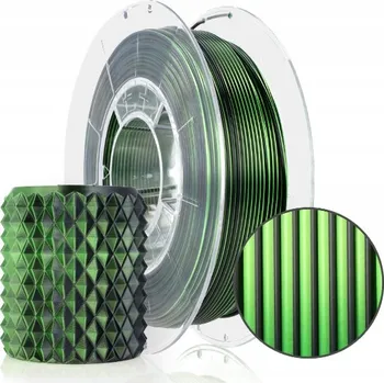 Filament PLA Magic Silk 1,75 mm mystická zelená 300 g