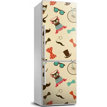 Fototapeta Foto samolepící na lednici Sova kolo brýle