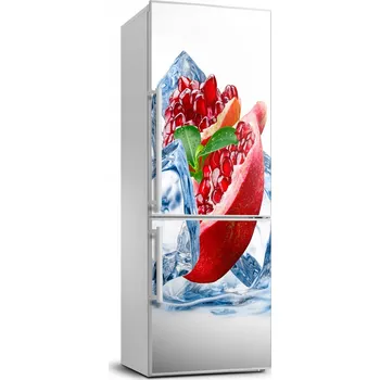 Fototapeta Samolepka na ledničku samolepící Granát a led