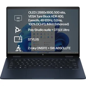 Notebook Notebook HP ENVY x360 14-fc0433nc Blue Celokovový