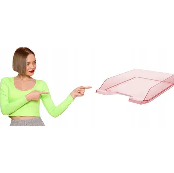 Zásobník na dokumenty Donau A4 červený