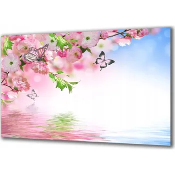 Obraz Obraz na skle Květiny 194981043 100x50