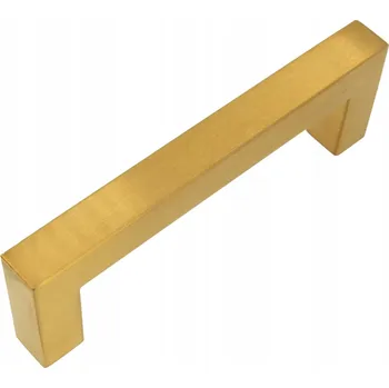 Nábytkové kování Nábytková úchytka klasická 96 mm zlatá Kovová úchytka pro skříňku zásuvky