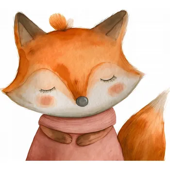 Plakát Plakát s okouzlující Liška bez rámu 29,7 x 21 cm