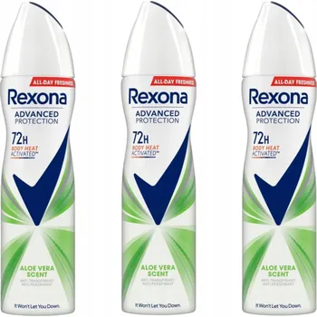 REXONA SADA ADVANCED PROTECTION DEODORANT DÁMSKÝ ALOE VERA 150 ML X3