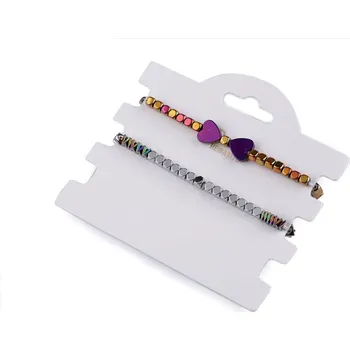 Náramek Pružné náramky z hematitu sada 2 ks Varianta: mix, Balení: 1 sada