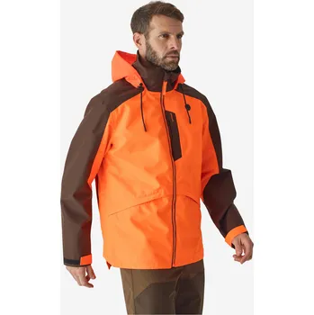 SOLOGNAC Lovecká bunda Supertrack 500 3XL ORANŽOVÁ
