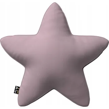 Polštář Velurový Polštář Lucky Star - tlumená růžová