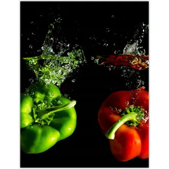 Kuchyňské prkénko Skleněná Ochranná Deska a Krájecí Prkénko | Indukce, Sporák ds-0356