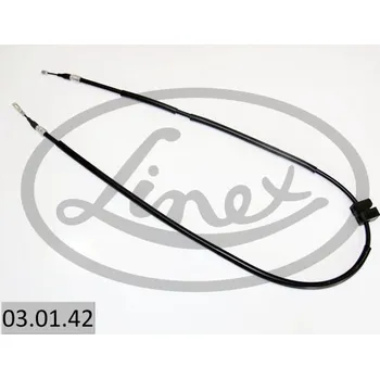 Lanko parkovací brzdy Tažné lanko, parkovací brzda LINEX 03.01.42