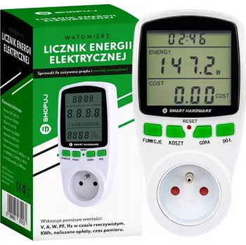 Měřič spotřeby Wattmetr Smart Hardware 16 A 3600 W