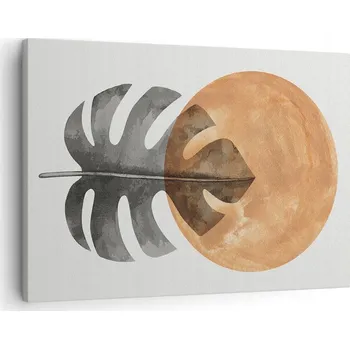 Obraz Obraz na plátně do obýváku ložnice 70x50 list foto obrazy na zeď canvas