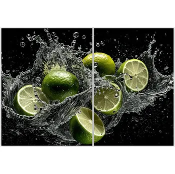 Kuchyňské prkénko Skleněná Ochranná Deska a Krájecí Prkénko | Indukce, Sporák ds-0294