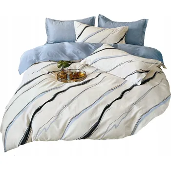 Povlečení SADA POVLEČENÍ 200x220 BAVLNA POVLEČENÍ 2x POVLAKY NA POLŠTÁŘE [uveďte]