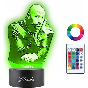 Lampička Noční lampa Plexido vícebarevná