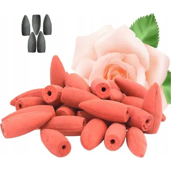 Vonná tyčinka ZPĚTNÉ VONNÉ KUŽELY - VŮNĚ RŮŽE 5x