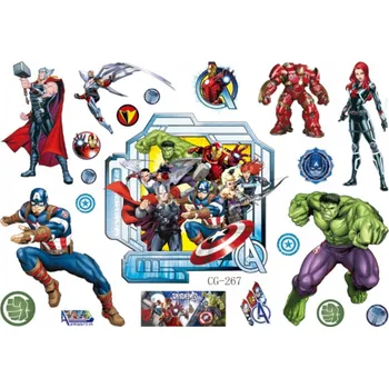 Odstranitelné tetování Smyvatelné tetování pro děti AVENGERS CG228