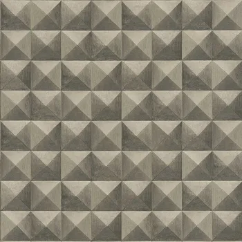 Tapeta Tapeta na zeď geometrický vzor 3D efekt