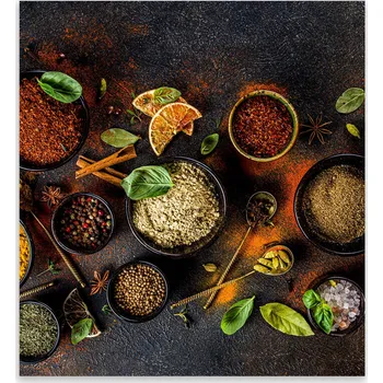 Kuchyňské prkénko Skleněná Ochranná Deska a Krájecí Prkénko | Indukce, Sporák ds-0157