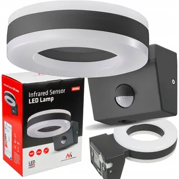 Nástěnné svítidlo Nástěnné LED svítidlo se senzorem pohybu a soumraku 20W