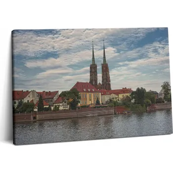 Obraz Fotoobraz na plátně Moderní do pokoje Kostel ve Vratislavi 60x40 cm