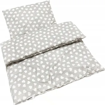 Polštář Souprava pro miminko do kočárku, kolébky, peřinka + polštář s výplní