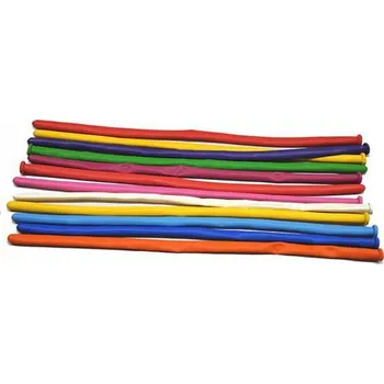 Balónek MODELOVACÍ BALÓNKY - TRUBIČKY, MIX BAREV, 12 KS