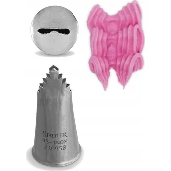 Vrták Kovová Cukrářská špička Städter Fine Line #95 18x34 mm