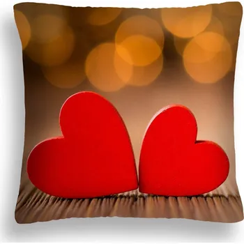 Polštář VALENTÝNSKÝ DÁRKOVÝ DÁREK POLŠTÁŘ LOVE-07 50X50