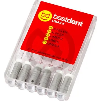 BestDent K-Files , 6 ks Varianta: N.15-40, 31 mm