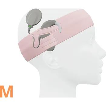 IP kamera Univerzální pásek na procesor řeči / implantát - světle růžový - vel. M