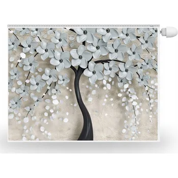 Rohožka Magnetická rohož/kryt na radiátor 10 x 100 cm, vícebarevný