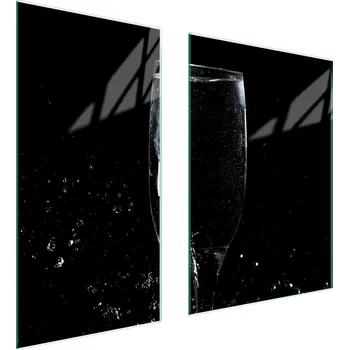 Kuchyňské prkénko Krájecí deska TMK ArtDeko sklo 2 ks