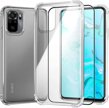 Pouzdro na mobilní telefon Zadní Kryt Hello Case pro Xiaomi Redmi Note 10, Redmi Note 10s bezbarvý