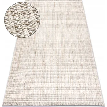 Koberec KOBEREC SMYČKOVÝ NANO 80x150 PROUŽKY MELANŽ béžová #E343