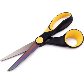 Krejčovské nůžky Nůžky délka 21,5 cm Varianta: žlutá světlá, Balení: 12 ks