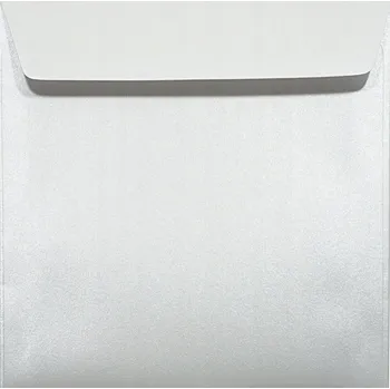 Obálka Perlové obálky čtverec 17cm Majestic bílé VELKOOBCHOD