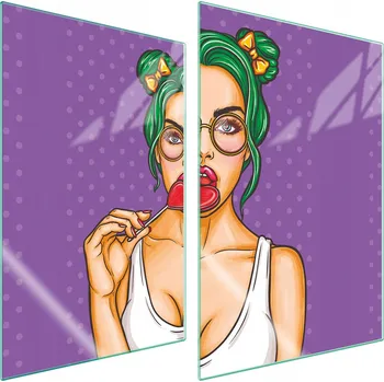 Obraz Krájecí deska TMK ArtDeko sklo 2 ks