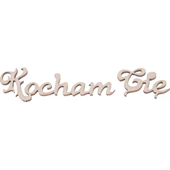 Obraz Ozdoba MILUJI TĚ velká decoupage SVATEBNÍ HOSTINA !!!