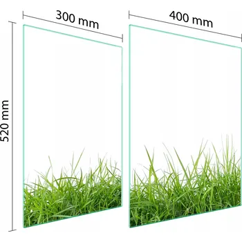 Kuchyňské prkénko Krájecí deska TMK ArtDeko sklo 2 ks