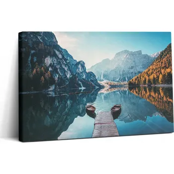 Obraz Foto Obraz Canvas Inspirativní Do Předsíně Lodě Na Jezeře 30x20 cm