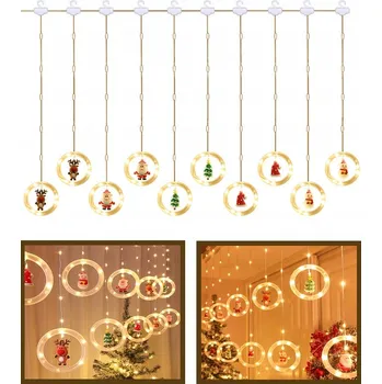 Vánoční dekorace Světelný řetěz Gordon 600 cm do zásuvky, vícebarevný