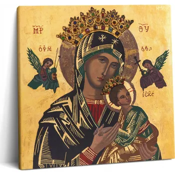 Obraz Foto Obraz Canvas Do Pokoje Umělecký Matka Boží Neustálé Pomoci