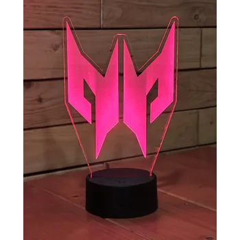 Lampička Lampička Led Predator Dálkový Ovladač Jméno Dedikace (1)