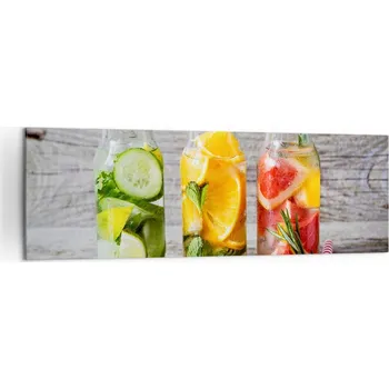 Obraz Velký obraz do obýváku 160x50 gastronomie moderní na plátně obrazy