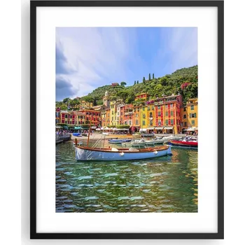 Obraz Obraz plakát na zeď v černém rámu 40x50 architektura plakáty do obýváku