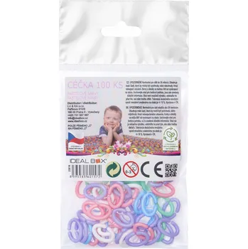 Obraz Céčka 100 ks - pastelové barvy