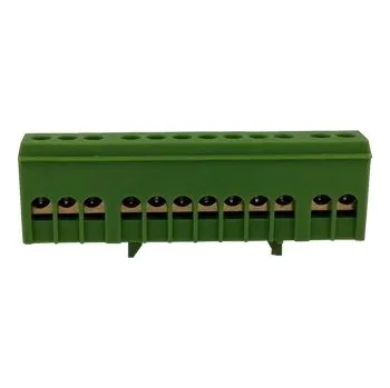 svorka Mostík NKSZ-12 vstupový izolovaný, zelený