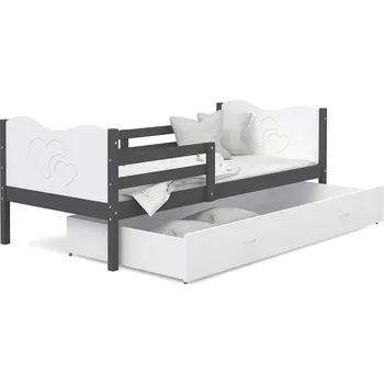 Ložnice Postel Eurotel Max P 80 x 190 cm šedá