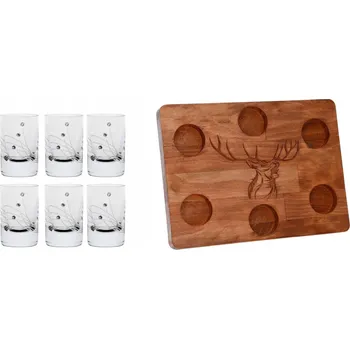 Sklenice Sklenice na vodku Celebration 30538 bezbarvé 30 ml 6 ks